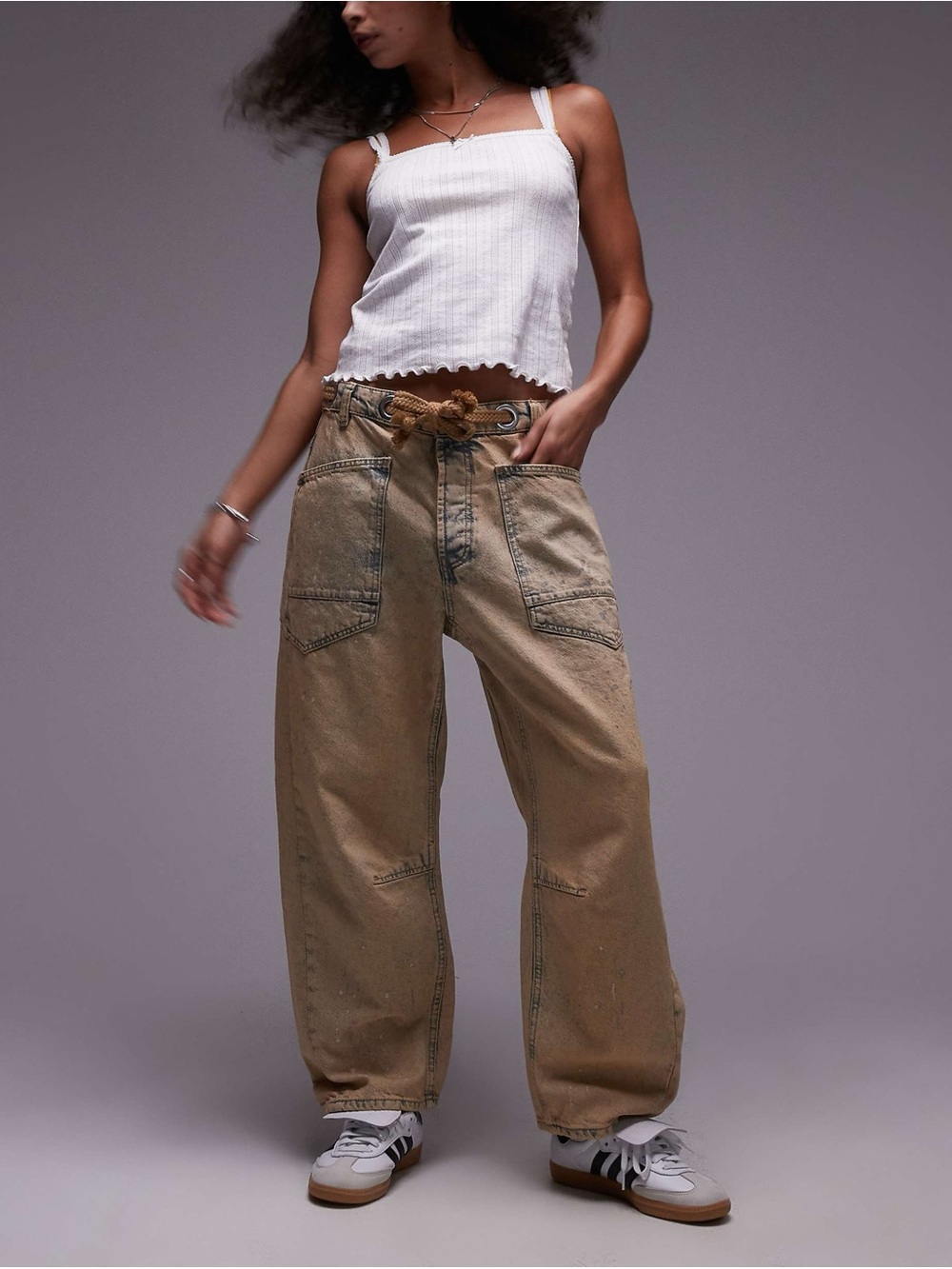 We The Free Women's Boyfriend Jeans in Khaki